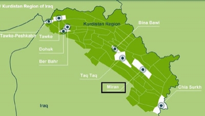 Energy company shares up on positive news from Kurdistan 