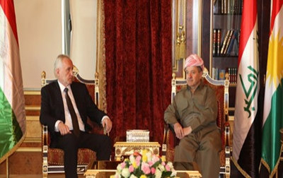 President Barzani Meets Hungarian Government Delegation 