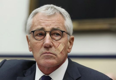 Hagel says air war against Islamic State will intensify