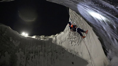 Incredible First Look Inside Huge Crater at 'End of the World'