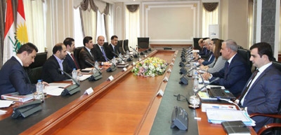 Economic Council discusses border crossings and Erbil Stock Exchange