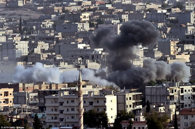 ISIS degraded in Kobane as coalition airstrikes increase