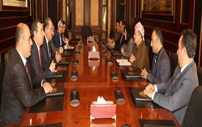 President Barzani Meets with Kurdistan MPs from Ethnic and Religious Components‏ 