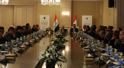 KRG delegation partakes in a roundtable meeting with donor countries