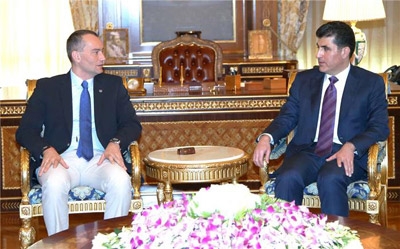 PM Barzani and Miladinov discuss the situation in Iraq and Kurdistan