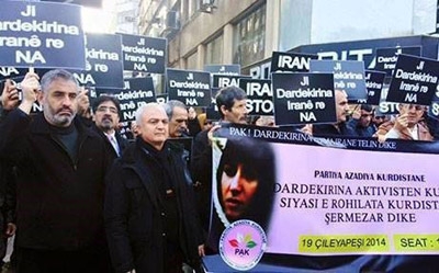 Istanbul protest condemns Kurdish executions in Iran