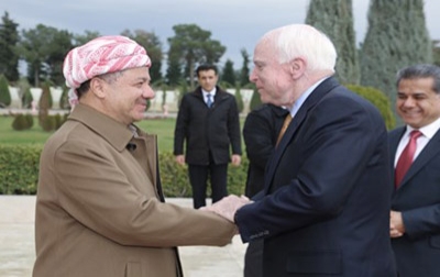 President Barzani Meets US Senator John McCain 