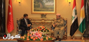 President Barzani Receives Turkish Foreign Minister