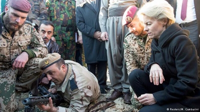 Kurdish peshmerga fighters ask Germany for more weaponry