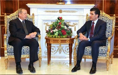 KRG Prime Minister meets President Obama's representative