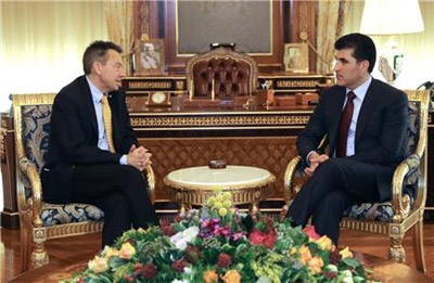 PM Nechirvan Barzani receives the ICRC President