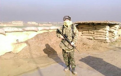 The British soldier fighting Isil with the Kurds