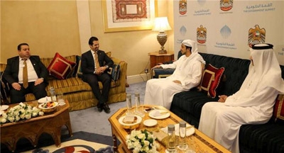 UAE Deputy Prime Minister, KRG Deputy Prime Minister discuss bilateral ties