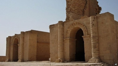 Islamic state 'demolish' ancient Hatra site in Iraq