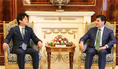 PM Barzani calls on Japan to assist the Kurdistan Region