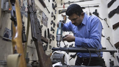 Skilled gunsmith helps Kurds turn ISIS' guns on terrorists