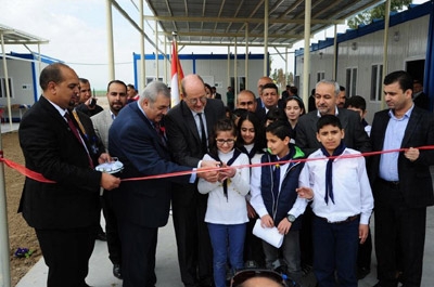 UNESCO opens new secondary school at Baharka Camp in Kurdistan