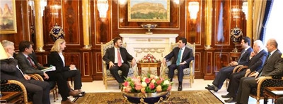  PM Barzani: We expect further aid from the international community