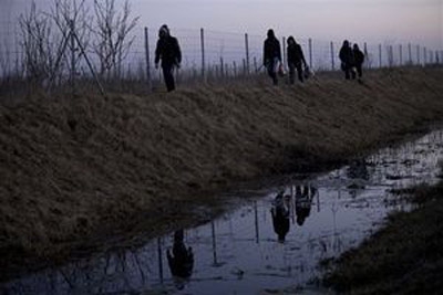 Timeline of African Migrants' 10-Day Balkan Journey on Foot