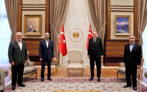 Serokê Giştî yê HUDA-PARê û Erdogan pirsên Tirkiyê gotûbêj kirin