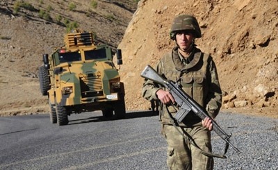 Clashes between Turkish army and Kurdish militants