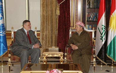 President Barzani Meets UN Envoy to Iraq Jan Kubis
