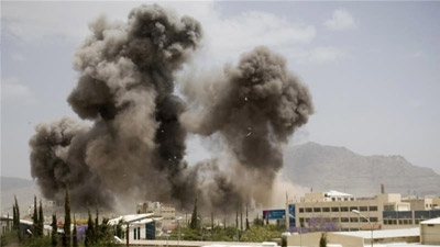 Air raids and ground clashes rage in Yemen