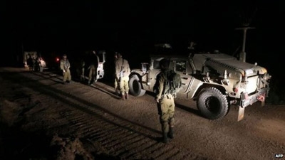 Israel strike 'kills militants' on Golan Heights frontier