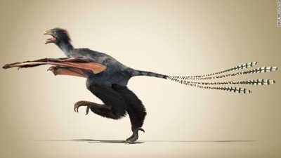 'Bizarre' bat-winged dinosaur discovered in China