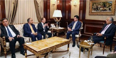 PM Barzani supports close collaboration between Soran and Leicester Universities
