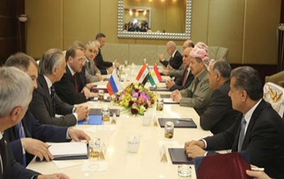 President Barzani Receives Russian President's Middle East Envoy‏ 