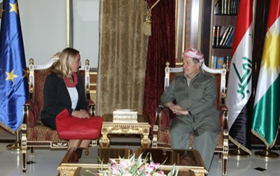 President Barzani Meets with E.U.'s Ambassador to Iraq 