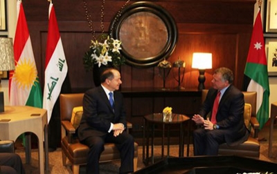  President Barzani Meets King Abdullah of Jordan