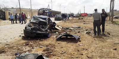 Suicide Bombing in Libya's West Claimed by IS Kills 5