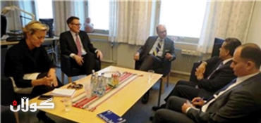 Head of the DFR meets senior officials from Sweden's Foreign Ministry