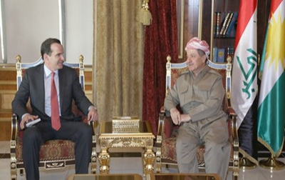 President Barzani Meets U.S. Deputy Assistant Secretary of State Brett McGurk