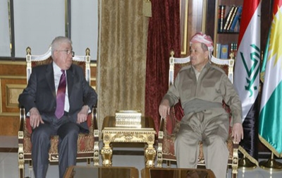 President Barzani Welcomes Iraqi President Masoum