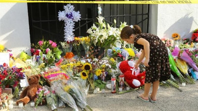 US says probing church murders as 'domestic terrorism'