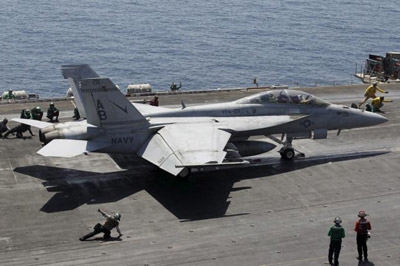 U.S., allies conduct 16 air strikes in Iraq, six in Syria