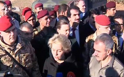 German defense chief: We train Yezidi Kurds for ISIS battle 