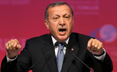 Turkey will 'never allow' Kurdish state in Syria warns Erdogan