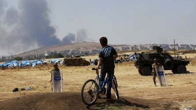 Syria Islamic State: Kurds 'claim control over Kobane'