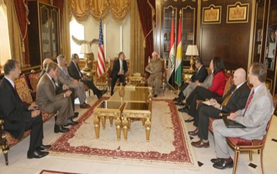 President Barzani Receives a U.S. Congressional Delegation‏ 