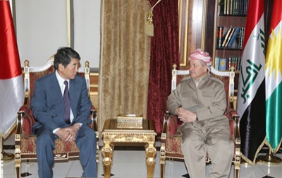 President Barzani Receives a Japanese Delegation‏ 