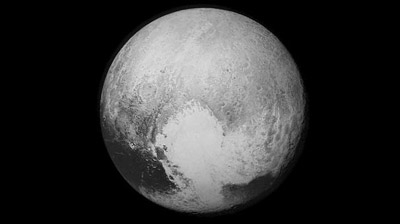 Spacecraft flies by Pluto after a nine-year journey in space