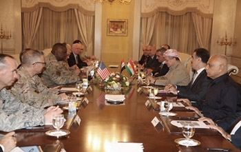 President Barzani Meets with General Lloyd Austin‏ 