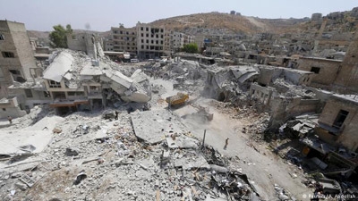 Syrian army warplane crashes in rebel-held town
