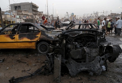 At least 10 killed by two car bombs in Baghdad: sources