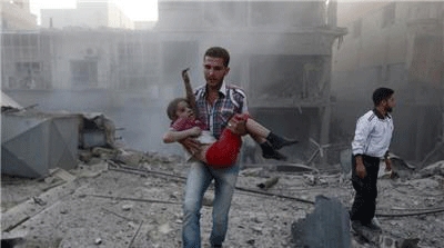 UN aid chief condemns civilian deaths in Syria 