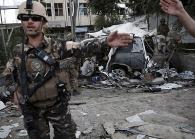 Kabul car bomb kills 12 including foreign NATO contractors